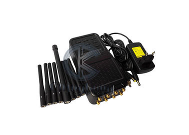 Interruptor de la señal del teléfono celular de 8 antenas de las bandas 4G 3G 2G Omni